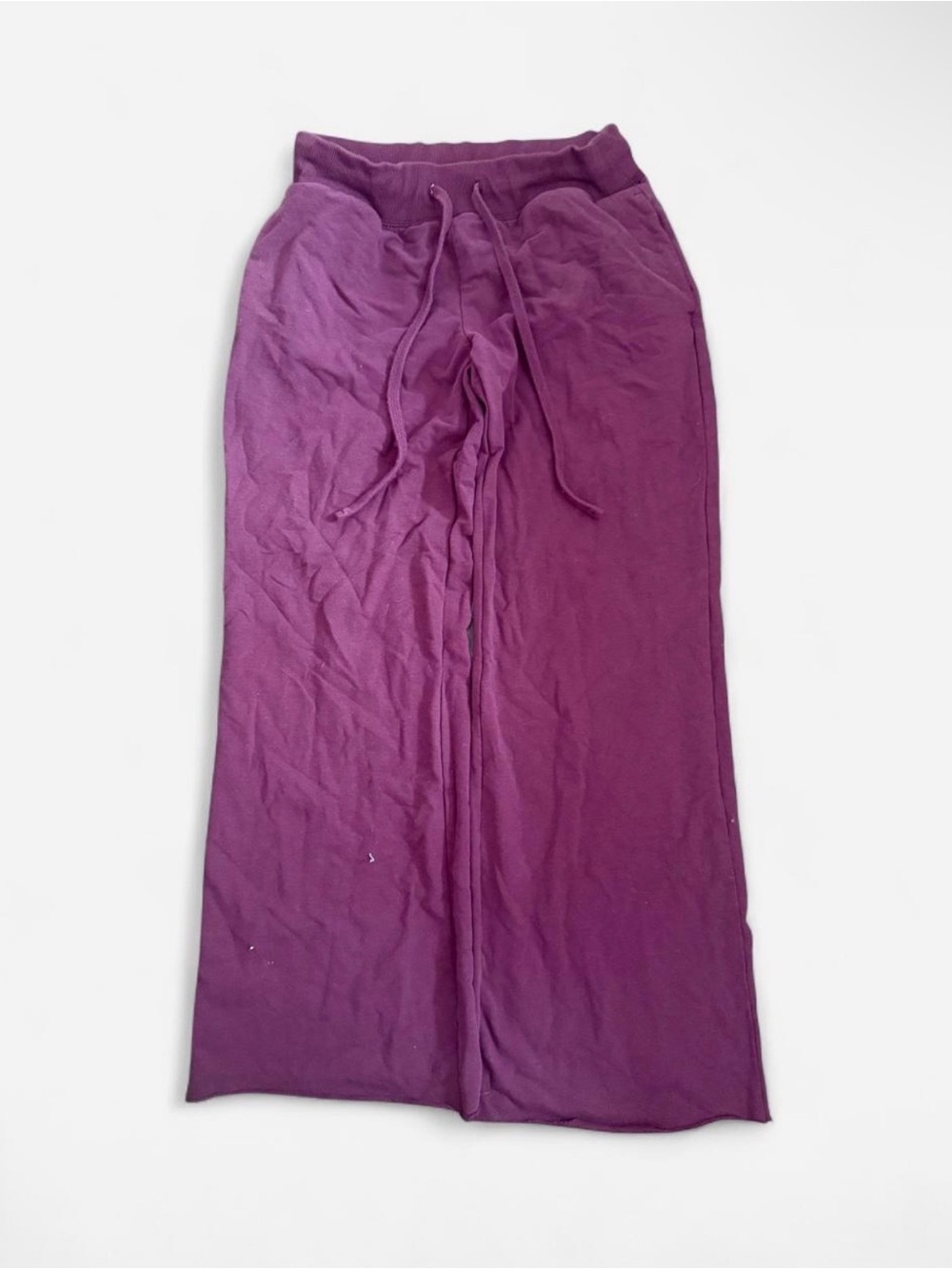 Garage Women's Wide-Leg Track Pants in Purple